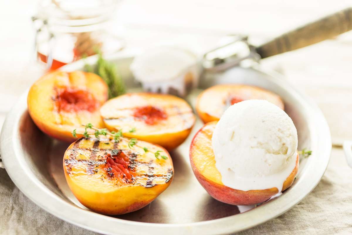 Grilled Peaches
