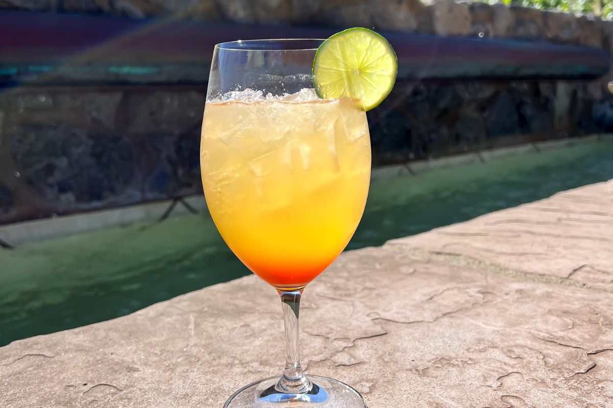 Prickly Pear Margarita Spritz 