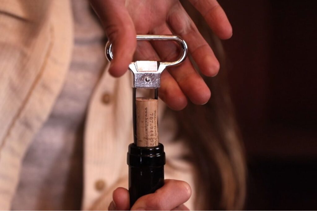 Using An Ah So Wine Opener